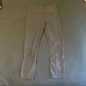 Black lululemon leggings crop